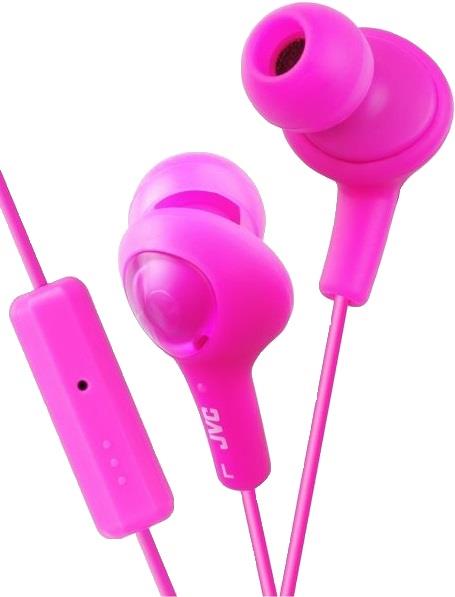 JVC Auricolari in-ear JVC Gumy plus con filo rosa